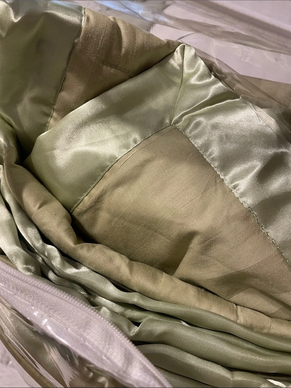 Charter Club Cotton Bed Cover. King Size. Sage Green. Great Condition